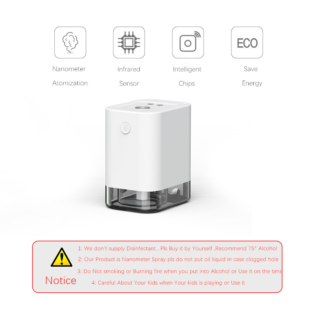  New Automatic Induction Sprayer Sterilizer Portable Hand Sterilizer Small Alcohol Sterilizer