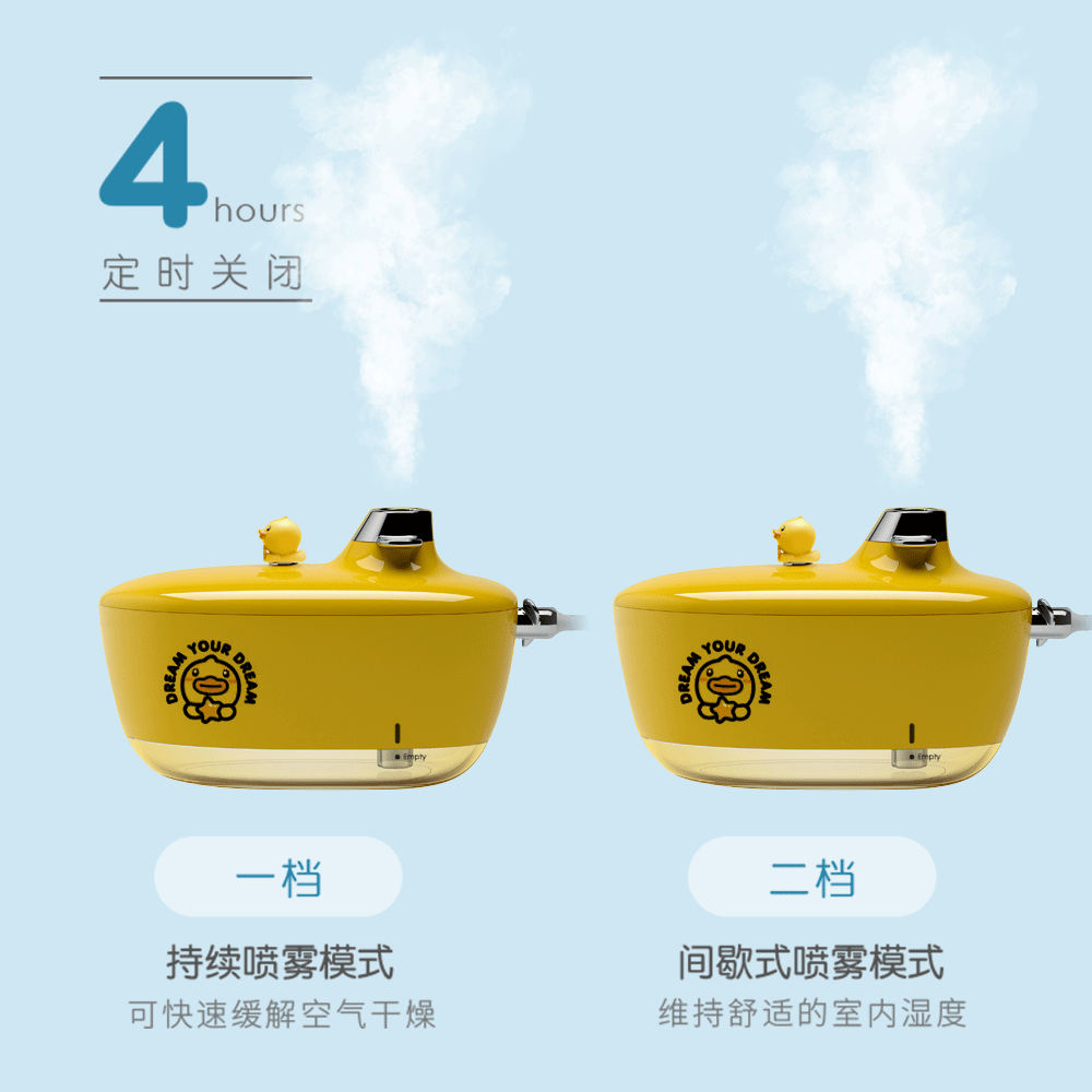 Creative Steamship Luqi Humidifier Joint USB Small Yellow Duck Sprayer Desktop Air Purification Humidifier Creative Steamship Luqi Humidifier Joint USB Small Yellow Duck Sprayer Desktop Air Purification Humidifier