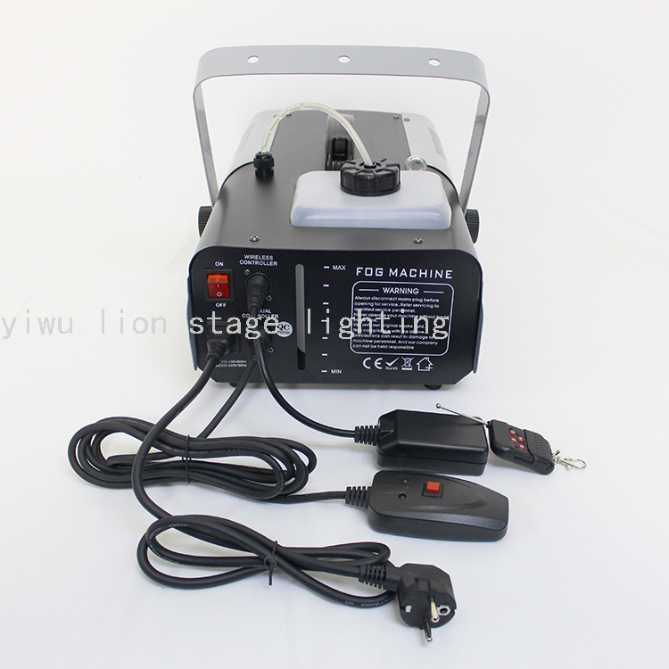 Factory Direct Sales 1500wled Colorful Remote Control Portable Smoke Making Machine Wedding Stage Professional Sprayer Fog Machine