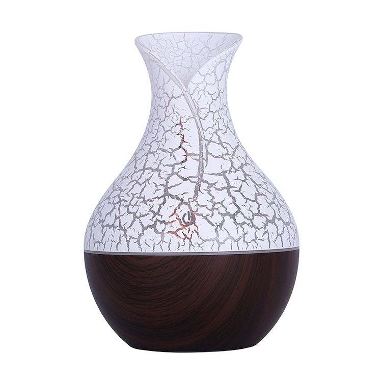 Vase Aromatherapy Machine Wood Grain Colorful Humidifier Air Purifier Office Home Sprayer Gift Humidifier