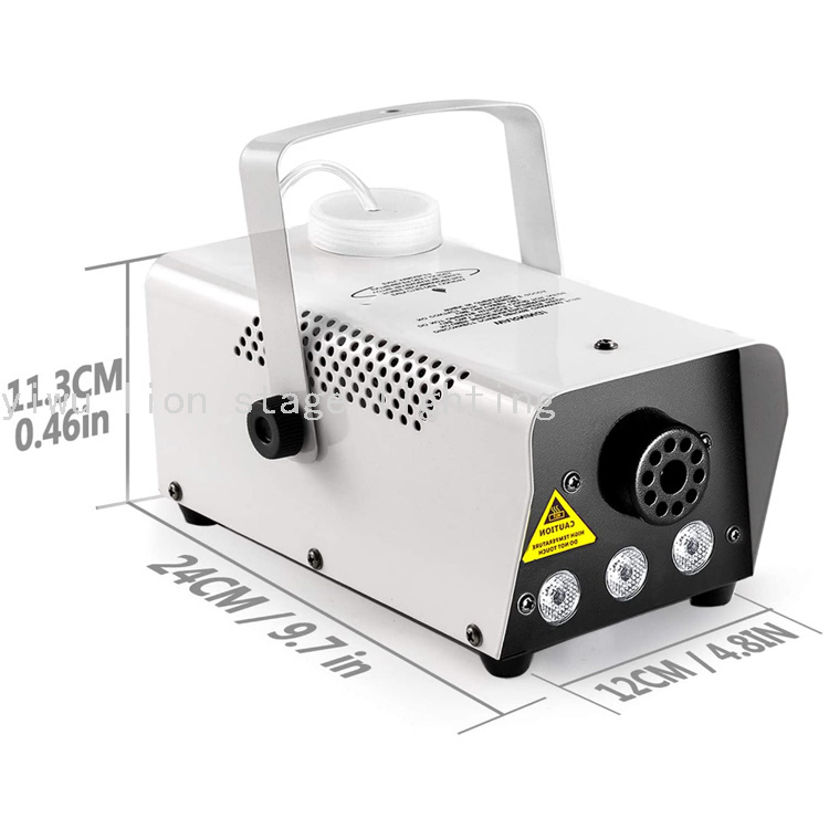 Factory Direct Sales White Shell 500W Luminous Smoke Making Machine 3 Led Colorful Lamp Beads Wedding Stage Sprayer Factory Direct Sales White Shell 500W Luminous Smoke Making Machine 3 Led Colorful Lamp Beads Wedding Stage Sprayer