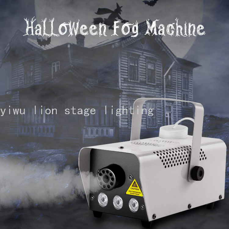 Factory Direct Sales White Shell 500W Luminous Smoke Making Machine 3 Led Colorful Lamp Beads Wedding Stage Sprayer Factory Direct Sales White Shell 500W Luminous Smoke Making Machine 3 Led Colorful Lamp Beads Wedding Stage Sprayer