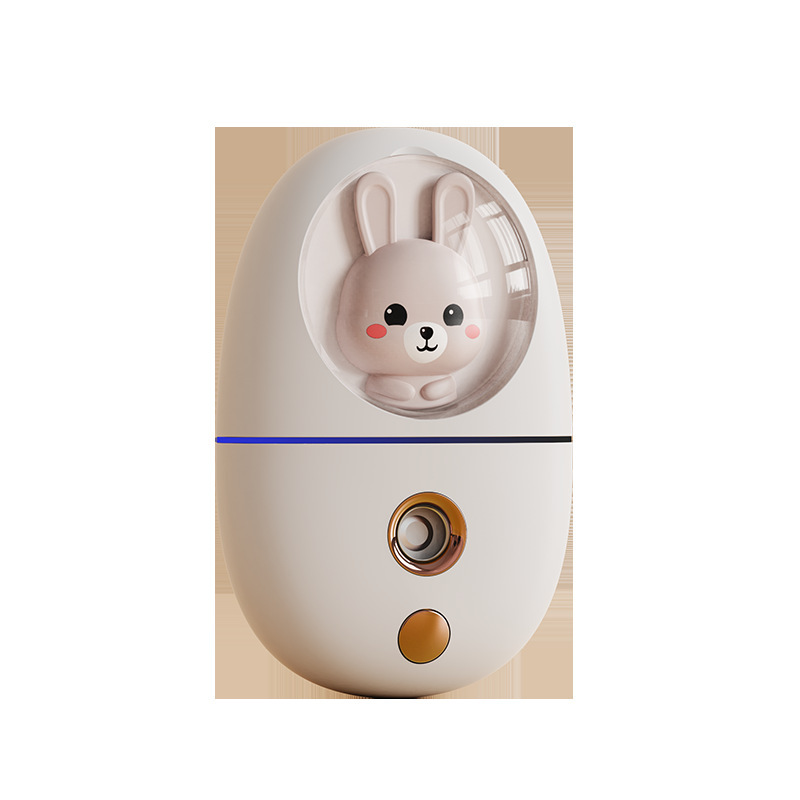 New Cute Pet Nano Water Replenishing Instrument USB Rechargeable Cartoon Girl Beauty Instrument Portable Portable Hand-Held Sprayer