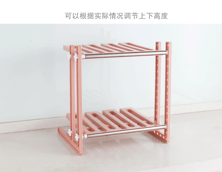 Venter genuine kitchen sewer storage rack stainless steel telescopic adjustable storage rack