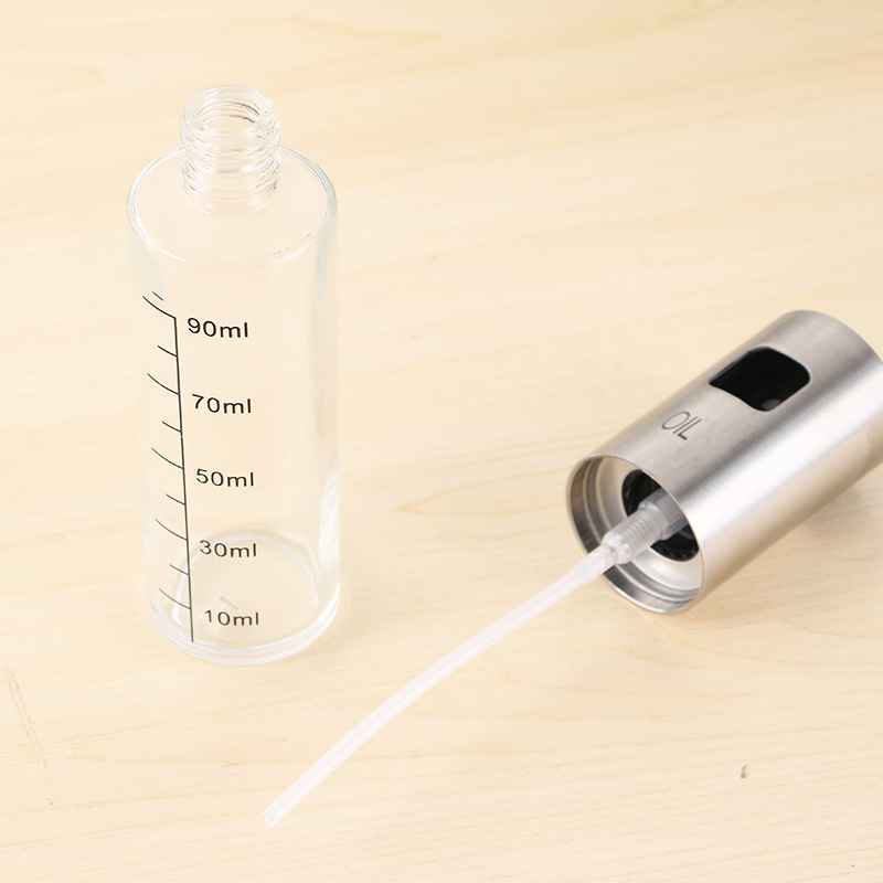 Spray-press oil sprayer, seasoning bottle, oil bottle control, air sprayer, soy sauce bottle, barbecue oil spray bottle