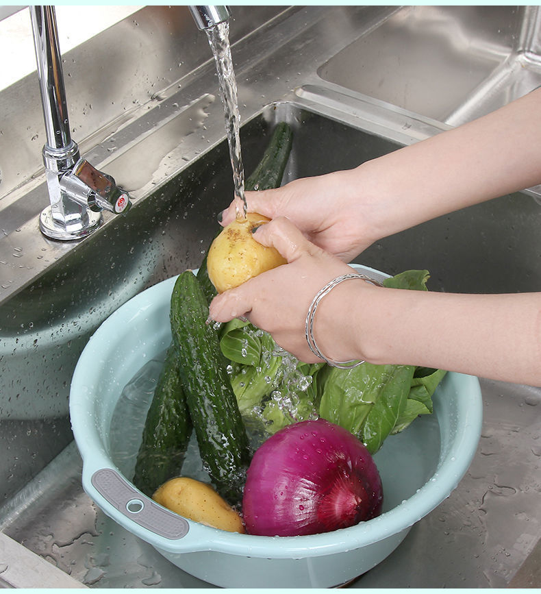 Plastic Washbasin Household Thickened Large Clothes Cleaning Basin Child Baby Small Basin Student Dormitory Feet-Washing Basin Plastic Washbasin Household Thickened Large Clothes Cleaning Basin Child Baby Small Basin Student Dormitory Feet-Washing Basin