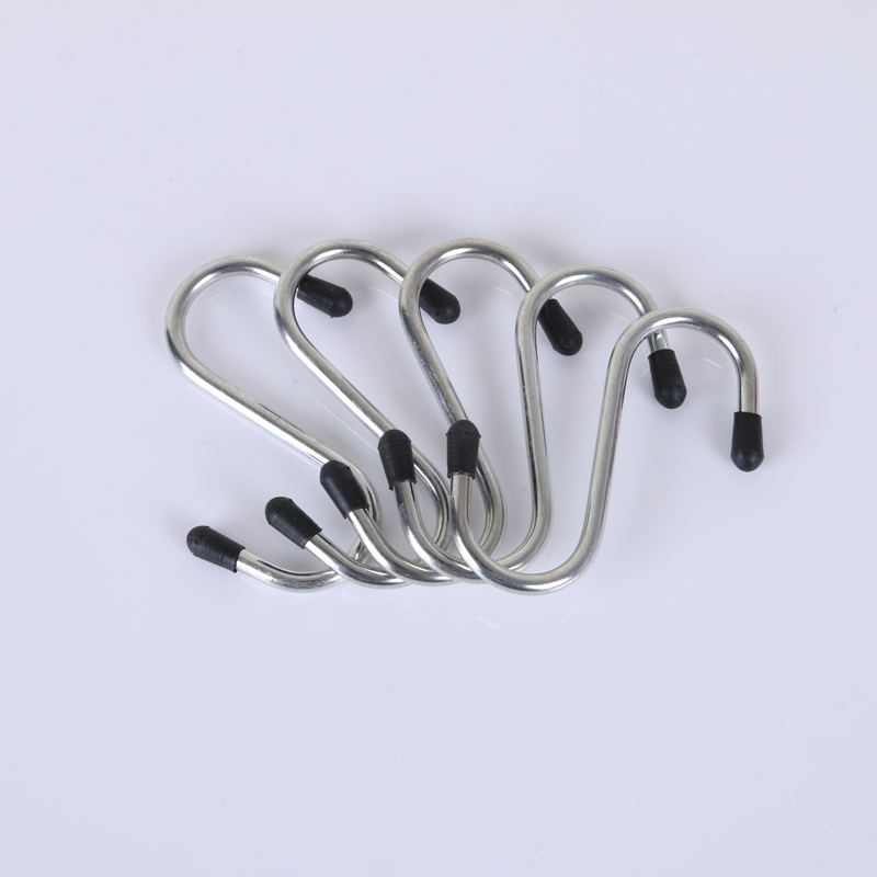 multi-functional S hook electroplating chromium iron wire S hook metal clothes hook