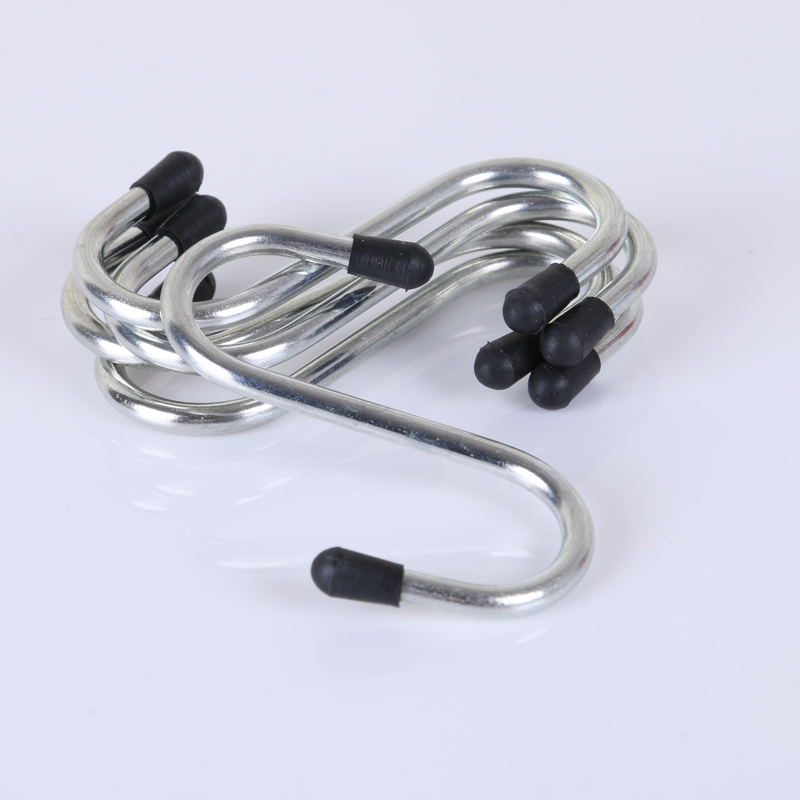 multi-functional S hook electroplating chromium iron wire S hook metal clothes hook