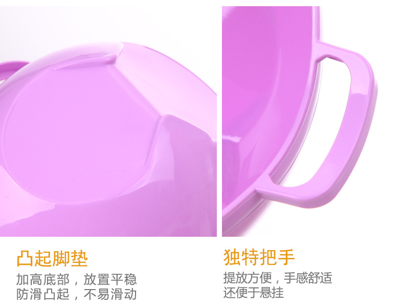 Factory Direct Sales Rice Washing Filter Plastic Rice Rinsing Basin Multi-Functional Draining Three-Piece Kitchen Supplies
