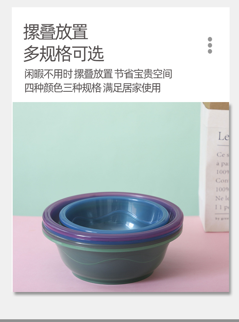 Multi-Specification Commercial Plastic Basin Transparent Household Wash Washbasin Transparent Basin Fruit and Vegetable Basin Gift Basin Transparent Basin Multi-Specification Commercial Plastic Basin Transparent Household Wash Washbasin Transparent Basin Fruit and Vegetable Basin Gift Basin Transparent Basin