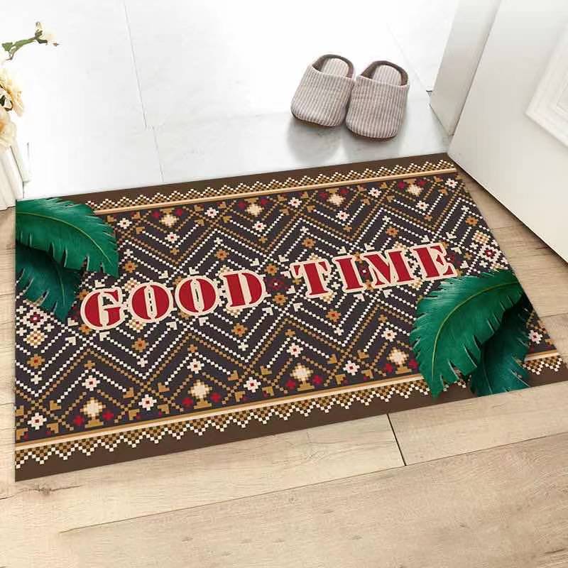 Cartoon Printed Mat Door Mat Bedroom Living Room Lobby Thickened Absorbent Non-Slip Mat Carpet Bathroom Mat Customizable Cartoon Printed Mat Door Mat Bedroom Living Room Lobby Thickened Absorbent Non-Slip Mat Carpet Bathroom Mat Customizable