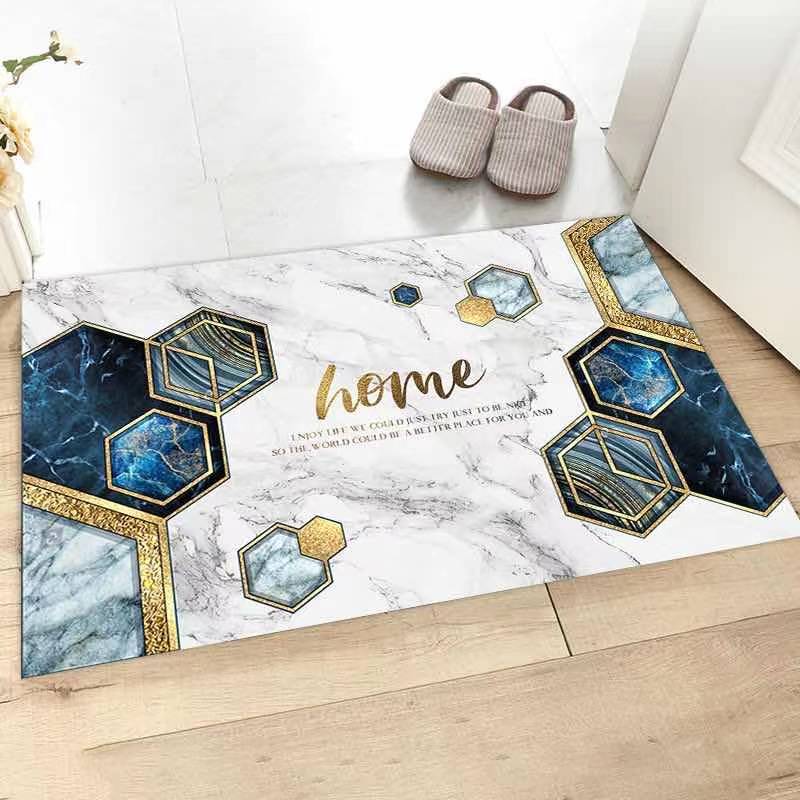 Cartoon Printed Mat Door Mat Bedroom Living Room Lobby Thickened Absorbent Non-Slip Mat Carpet Bathroom Mat Customizable Cartoon Printed Mat Door Mat Bedroom Living Room Lobby Thickened Absorbent Non-Slip Mat Carpet Bathroom Mat Customizable