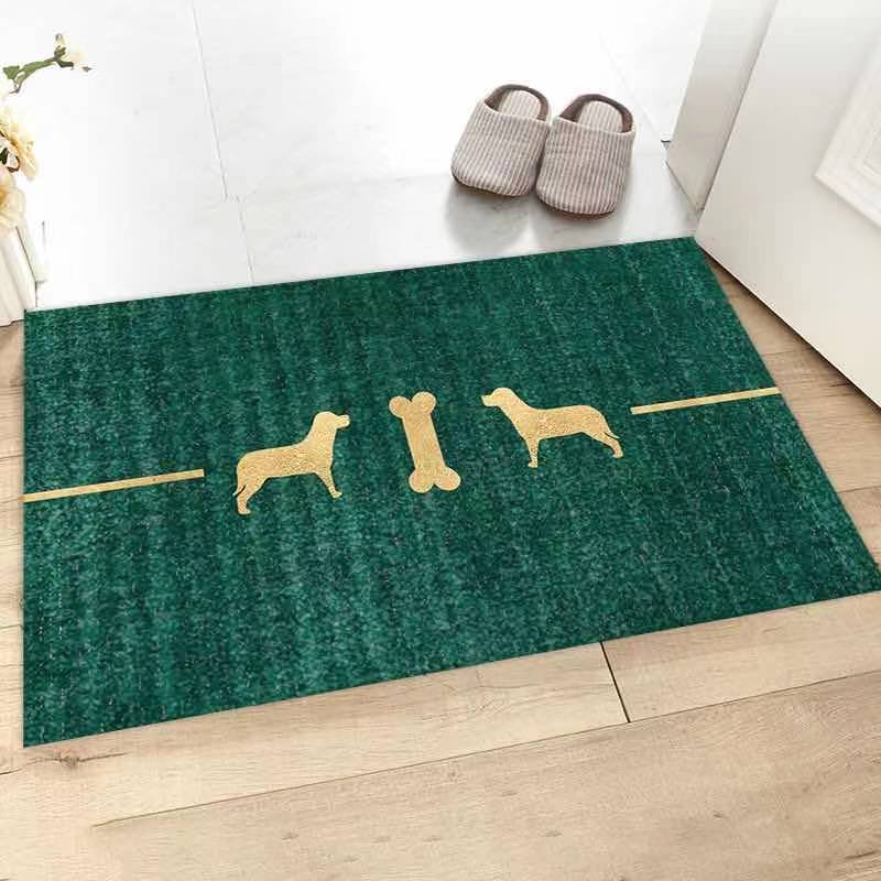Cartoon Printed Mat Door Mat Bedroom Living Room Lobby Thickened Absorbent Non-Slip Mat Carpet Bathroom Mat Customizable Cartoon Printed Mat Door Mat Bedroom Living Room Lobby Thickened Absorbent Non-Slip Mat Carpet Bathroom Mat Customizable