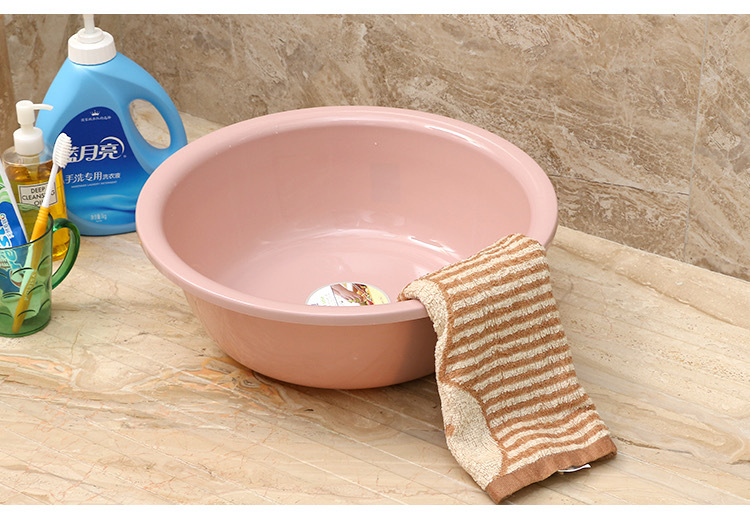 Household Plastic WashBasin Vegetable Basin Student Dormitory Laundry Basin Children's Washbasin Butt Washing Basin Household Plastic WashBasin Vegetable Basin Student Dormitory Laundry Basin Children's Washbasin Butt Washing Basin