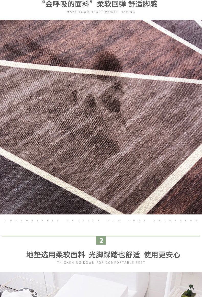 Amazon New Plant Series Carpet Mat Home Bathroom Toilet Three-Piece Set Water-Absorbing Non-Slip Mat Amazon New Plant Series Carpet Mat Home Bathroom Toilet Three-Piece Set Water-Absorbing Non-Slip Mat