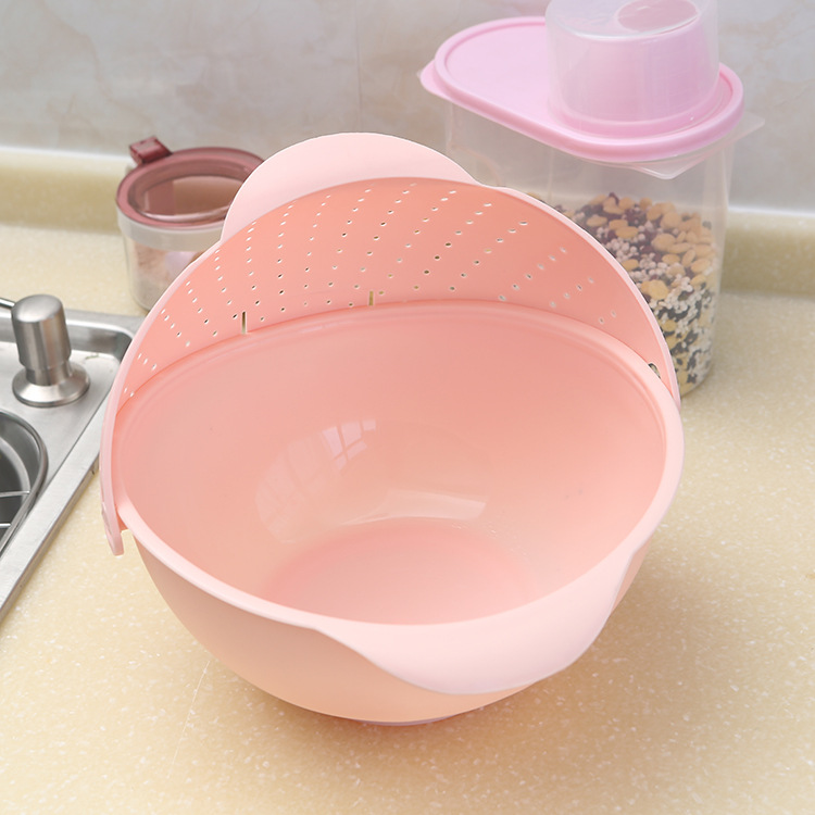 Plastic Kitchen Three-in-One Flip Rice Washing Machine Rice Washing Filter Multi-Functional Kitchen Vegetable Washing Basket Basin Drain Rice Basket Plastic Kitchen Three-in-One Flip Rice Washing Machine Rice Washing Filter Multi-Functional Kitchen Vegetable Washing Basket Basin Drain Rice Basket
