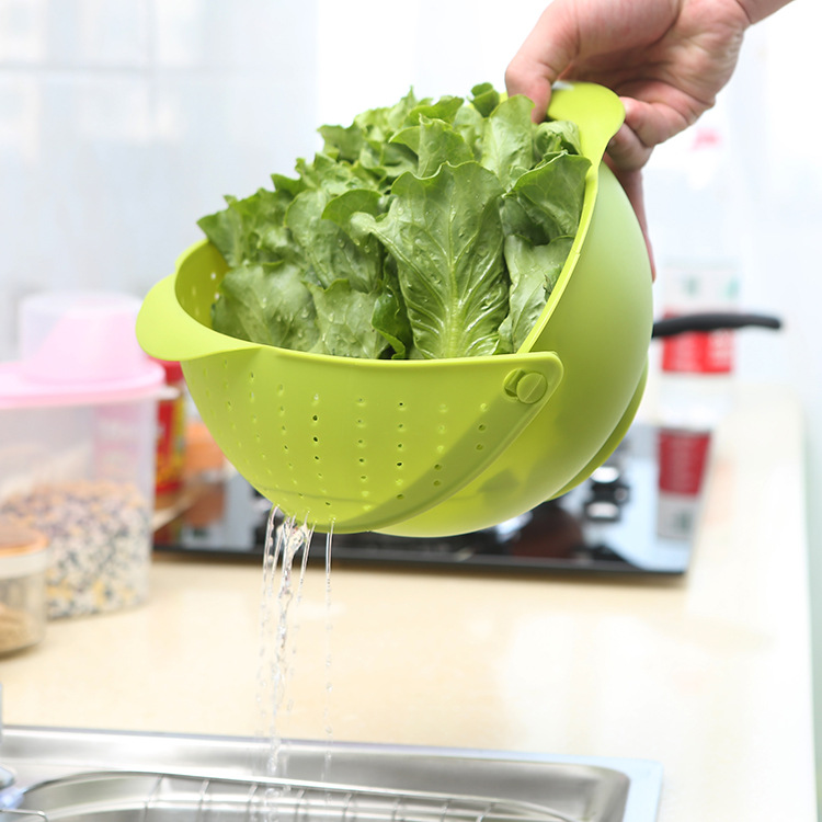 Plastic Kitchen Three-in-One Flip Rice Washing Machine Rice Washing Filter Multi-Functional Kitchen Vegetable Washing Basket Basin Drain Rice Basket Plastic Kitchen Three-in-One Flip Rice Washing Machine Rice Washing Filter Multi-Functional Kitchen Vegetable Washing Basket Basin Drain Rice Basket