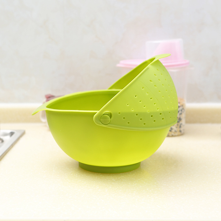 Plastic Kitchen Three-in-One Flip Rice Washing Machine Rice Washing Filter Multi-Functional Kitchen Vegetable Washing Basket Basin Drain Rice Basket Plastic Kitchen Three-in-One Flip Rice Washing Machine Rice Washing Filter Multi-Functional Kitchen Vegetable Washing Basket Basin Drain Rice Basket