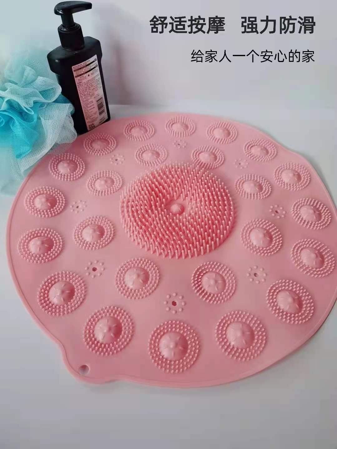 Round Bathroom Mat Non-Slip Mat Shower Room Absorbent Suction Cup Floor Mat Bathroom Foot Massage TPR Foot Mat Round Bathroom Mat Non-Slip Mat Shower Room Absorbent Suction Cup Floor Mat Bathroom Foot Massage TPR Foot Mat
