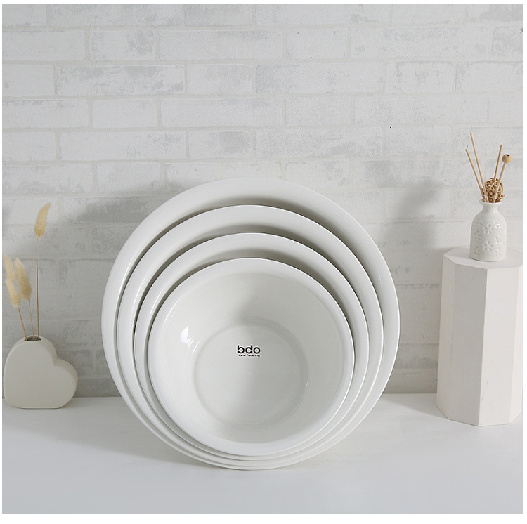 round and Square Plastic Pp Washbasin Household Multi-Specification Baby Laundry Basin Student Dormitory Face Washing Feet-Washing Basin