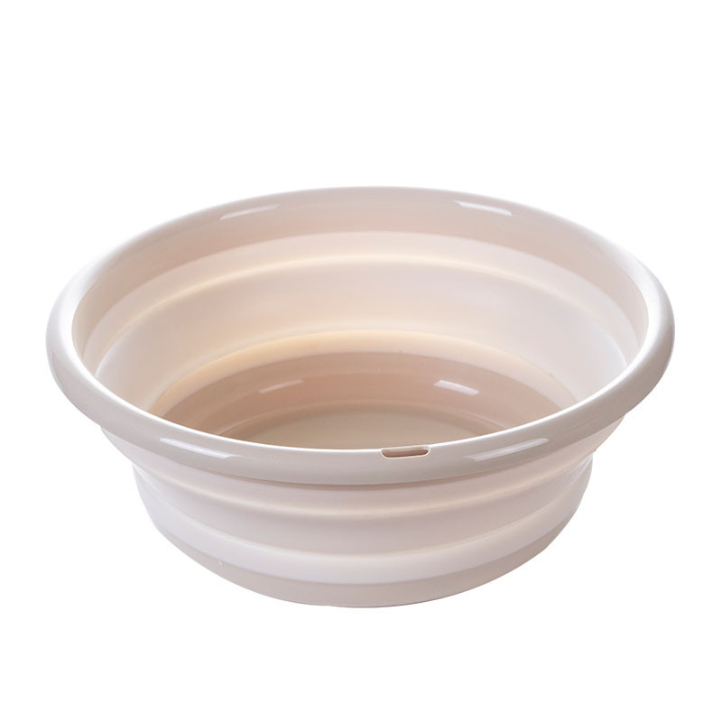 Household Portable Laundry Basin Plastic Wash-Basin Travel &amp; Outdoor Telescopic Folding Basin Feet-Washing Basin Wholesale