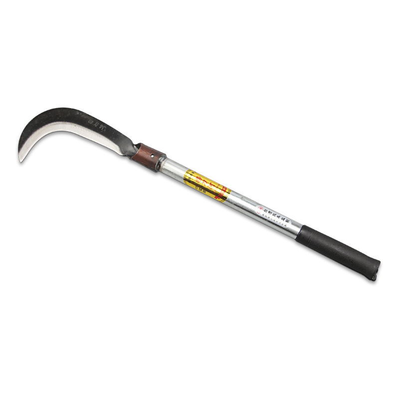 Yongjia 812 Long Iron Handle Hook Chopper Sickle Straw Knife Long Handle Plastic Cutter Mountain Knife Outdoor Knife