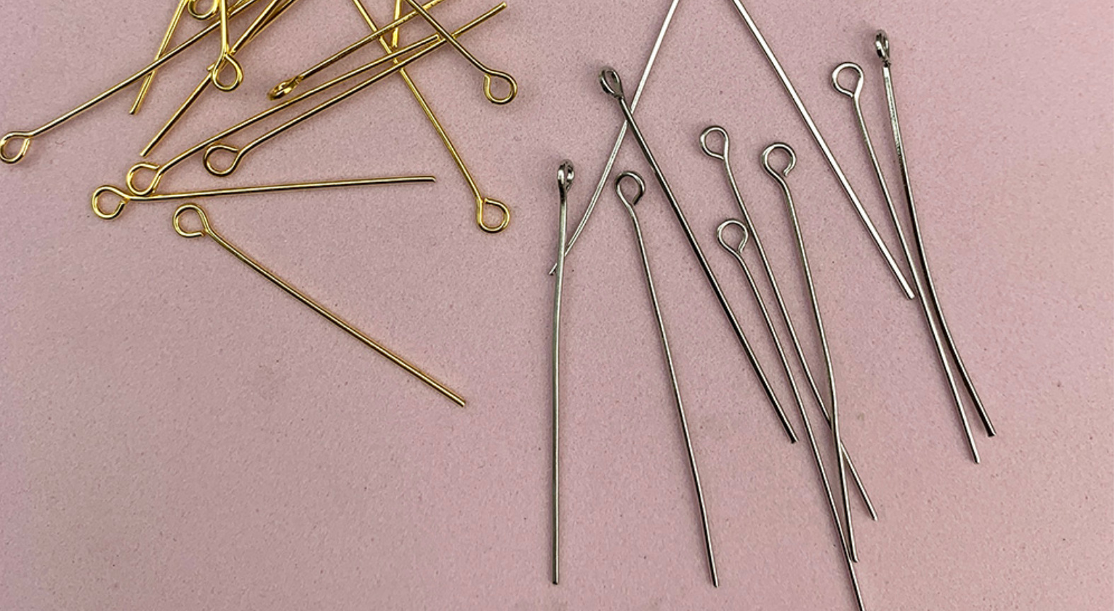 Iron Silver Nine-Shaped Needle Nine-Shaped Needle Iron Gold Big Ear Hook Earrings Hook Earrings Metal Accessories