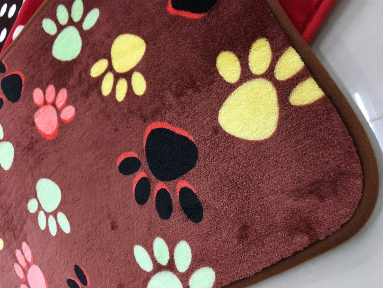 0.7cm thick coral/flannel carpet living room blanket bedside blanket sofa cushion water absorption non-slip mat 0.7cm thick coral/flannel carpet living room blanket bedside blanket sofa cushion water absorption non-slip mat