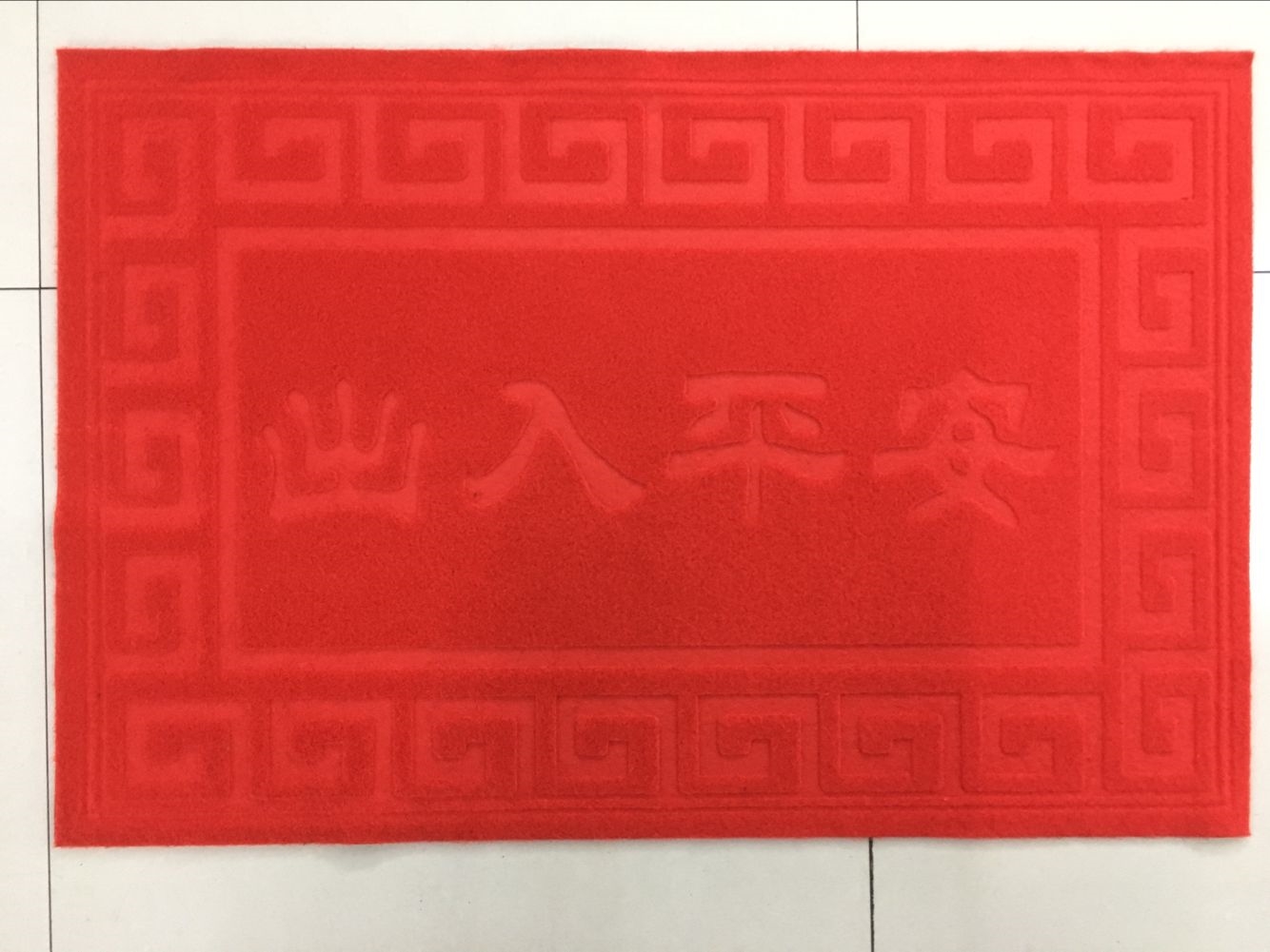 PVC flannelette embossed mat PVC non-slip mat water absorption non-slip foot mat flannelette door mat household mat PVC flannelette embossed mat PVC non-slip mat water absorption non-slip foot mat flannelette door mat household mat