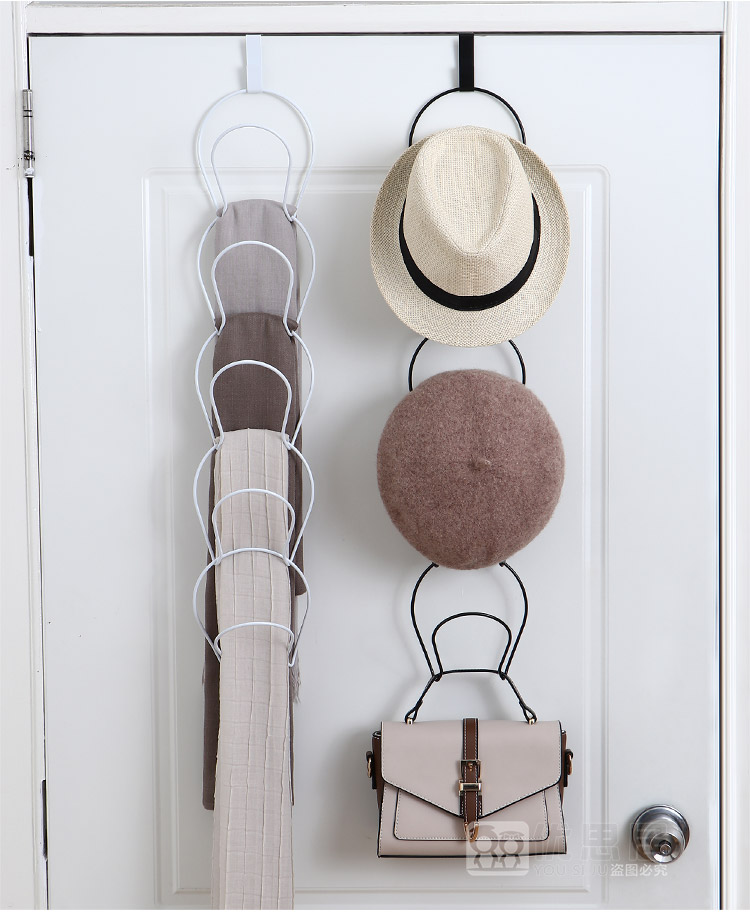 Iron Door Hook Punch-Free Coat Rack Wall Mount Scarf Seamless Hat Storage Fantastic Metal Hook Iron Door Hook Punch-Free Coat Rack Wall Mount Scarf Seamless Hat Storage Fantastic Metal Hook