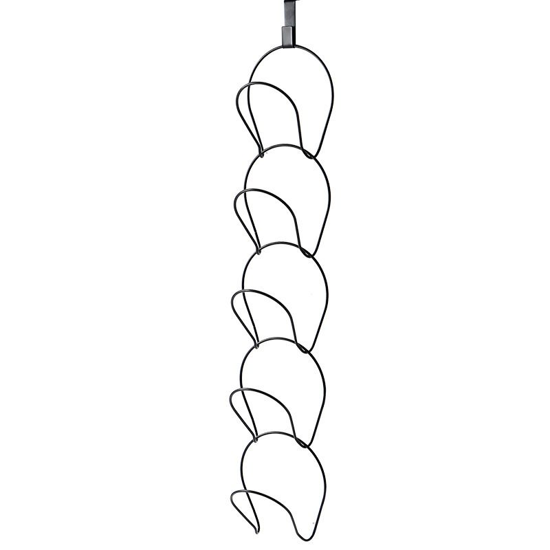 Iron Door Hook Punch-Free Coat Rack Wall Mount Scarf Seamless Hat Storage Fantastic Metal Hook