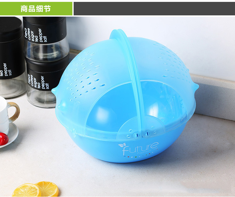 Creative Kitchen Flip Rotating Drain Basket Fruit and Vegetable Cleaning Basin Dish Washing Basket Plastic Large Drain Basket Creative Kitchen Flip Rotating Drain Basket Fruit and Vegetable Cleaning Basin Dish Washing Basket Plastic Large Drain Basket