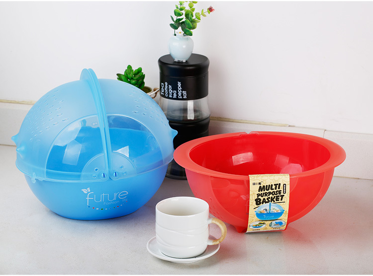 Creative Kitchen Flip Rotating Drain Basket Fruit and Vegetable Cleaning Basin Dish Washing Basket Plastic Large Drain Basket Creative Kitchen Flip Rotating Drain Basket Fruit and Vegetable Cleaning Basin Dish Washing Basket Plastic Large Drain Basket
