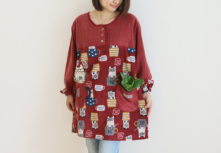 Daily Order Cute Cartoon Autumn and Winter Warm Apron Plush Homewear Overclothes Bib Antifouling Kitchen Long Sleeve Apron Daily Order Cute Cartoon Autumn and Winter Warm Apron Plush Homewear Overclothes Bib Antifouling Kitchen Long Sleeve Apron