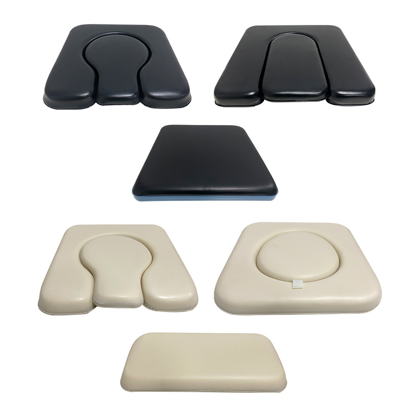 Factory Direct Sales Elderly Pregnant Women Toilet Cushion Spot PVC Cushion Waterproof Cushion Toilet Sponge Cushion