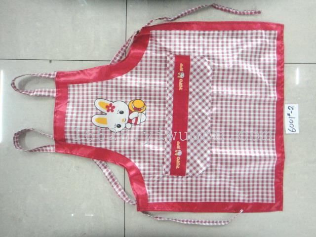 6001# Apron Polyester Satin Waterproof Oxford Cloth Korean Style 6001# Apron Polyester Satin Waterproof Oxford Cloth Korean Style