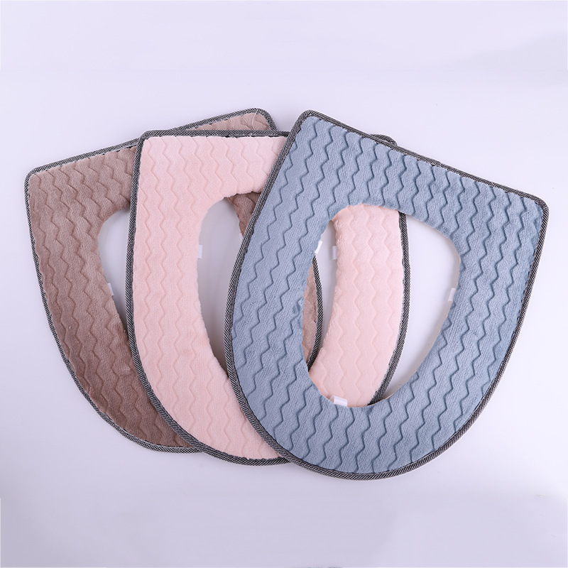 Factory Wholesale Toilet Mat Household Stitching Warm Happy Day Cushion Four Seasons Universal One Piece Dropshipping Factory Wholesale Toilet Mat Household Stitching Warm Happy Day Cushion Four Seasons Universal One Piece Dropshipping