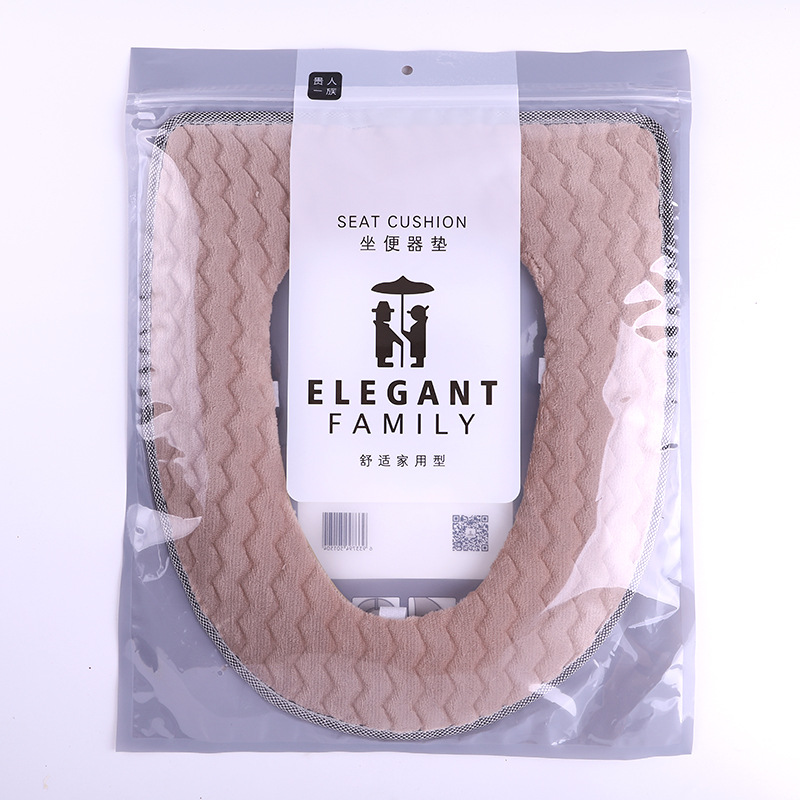 Factory Wholesale Toilet Mat Household Stitching Warm Happy Day Cushion Four Seasons Universal One Piece Dropshipping Factory Wholesale Toilet Mat Household Stitching Warm Happy Day Cushion Four Seasons Universal One Piece Dropshipping
