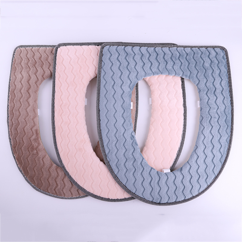 Factory Wholesale Toilet Mat Household Stitching Warm Happy Day Cushion Four Seasons Universal One Piece Dropshipping Factory Wholesale Toilet Mat Household Stitching Warm Happy Day Cushion Four Seasons Universal One Piece Dropshipping