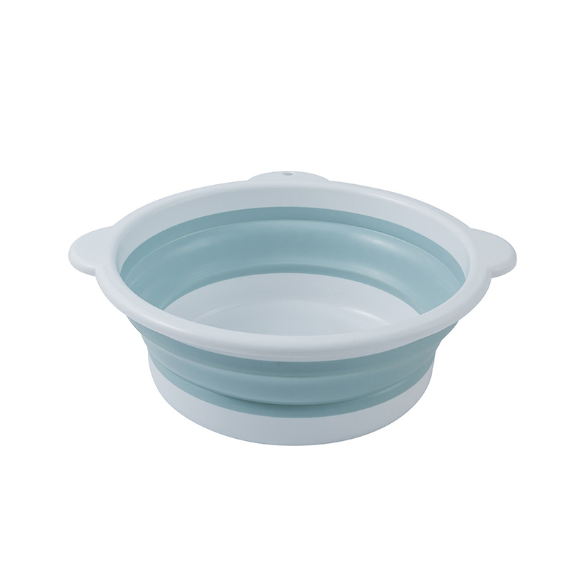 Foldable Washbasin Large Household for Student Dormitory Plastic Portable Compressed Travel Small Laundry Basin