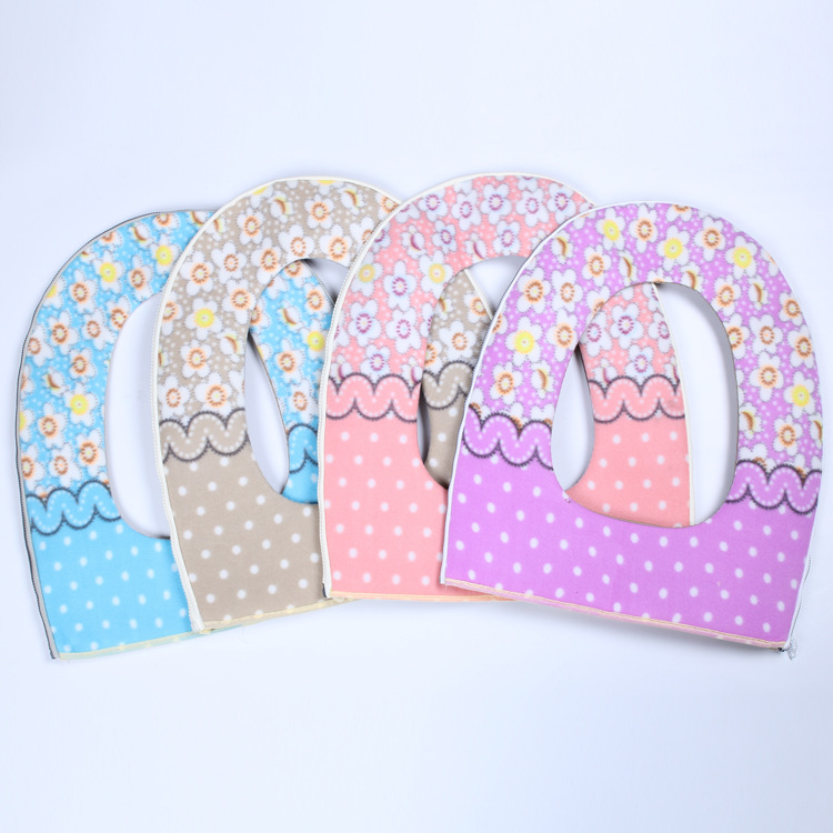Zipper flannelette toilet seat thickened toilet seat cover pasted toilet seat cushion toilet seat manufacturer direct supply Zipper flannelette toilet seat thickened toilet seat cover pasted toilet seat cushion toilet seat manufacturer direct supply