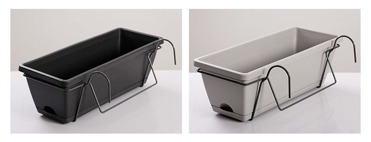 Planting Basin Horun Basin Long Flower Pot Rectangular Balcony Vegetable Planting Artifact Indoor Extra Large Planting Trough Railing Plastic Planting Basin Horun Basin Long Flower Pot Rectangular Balcony Vegetable Planting Artifact Indoor Extra Large Planting Trough Railing Plastic