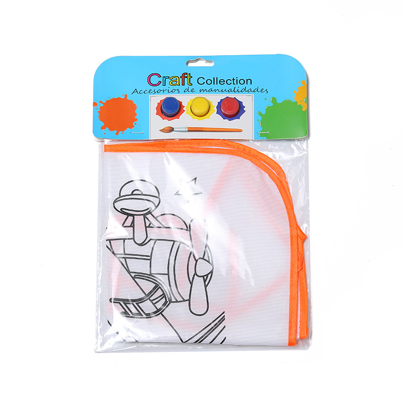 Children's Painting DIY Apron Kindergarten Craft Class Graffiti Coloring Apron Educational Cartoon Painting Coloring Apron Children's Painting DIY Apron Kindergarten Craft Class Graffiti Coloring Apron Educational Cartoon Painting Coloring Apron