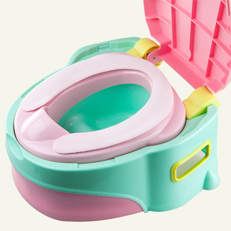 Wholesale Sticky Velvet Cushion Toilet Mat Warm Pad Children Closestool Mat Baby Toilet Soft Cushion Mat
