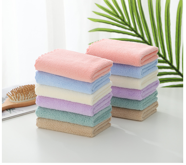 Manufacturers Supply Kitchen Absorbent Coral Fleece Rag Lace Square Towel Absorbent Towel Cleaning Car Washing Cloth Manufacturers Supply Kitchen Absorbent Coral Fleece Rag Lace Square Towel Absorbent Towel Cleaning Car Washing Cloth