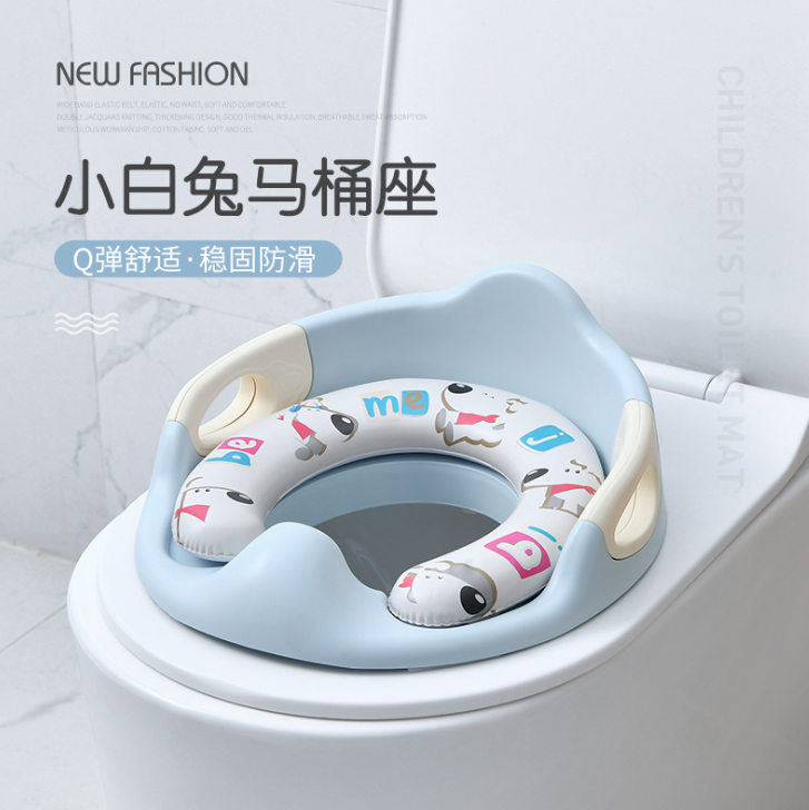 Cute Cartoon Comfortable and Non-Slip Toilet Seat Soft Cushion Baby Child Bedpan Children&#039;s Cushion Bedpan Cover