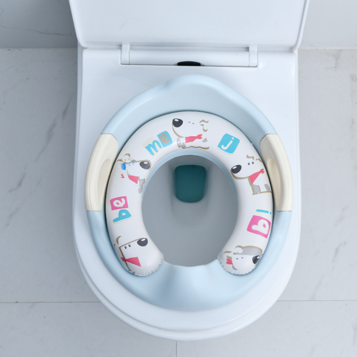 Cute Cartoon Comfortable and Non-Slip Toilet Seat Soft Cushion Baby Child Bedpan Children&#039;s Cushion Bedpan Cover
