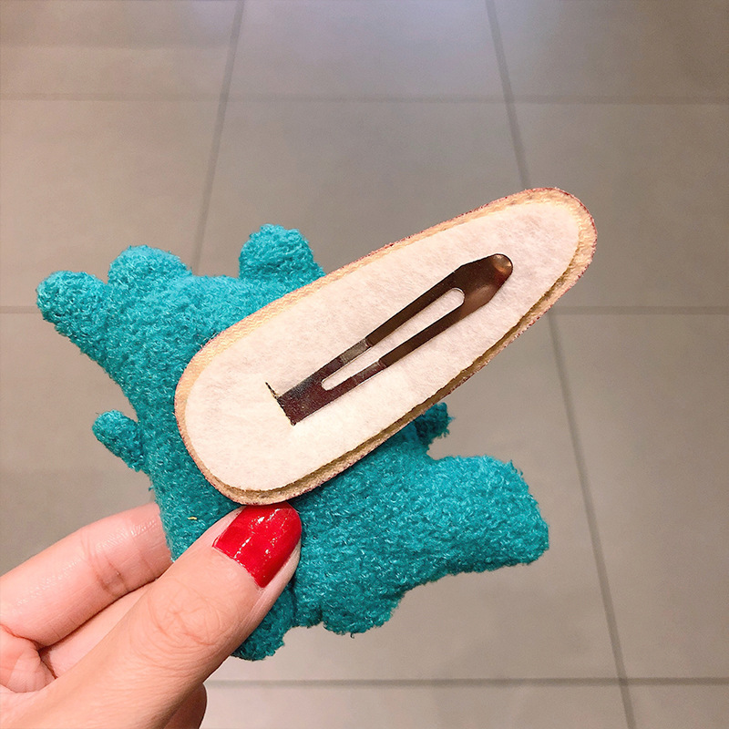 Large Cartoon Doll for Face Washing Cloth Hairpin Korean Style Fruit Animal Cute Hairpin Girl BB Clip Hair Accessories