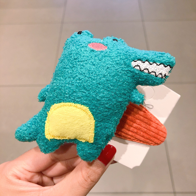 Large Cartoon Doll for Face Washing Cloth Hairpin Korean Style Fruit Animal Cute Hairpin Girl BB Clip Hair Accessories