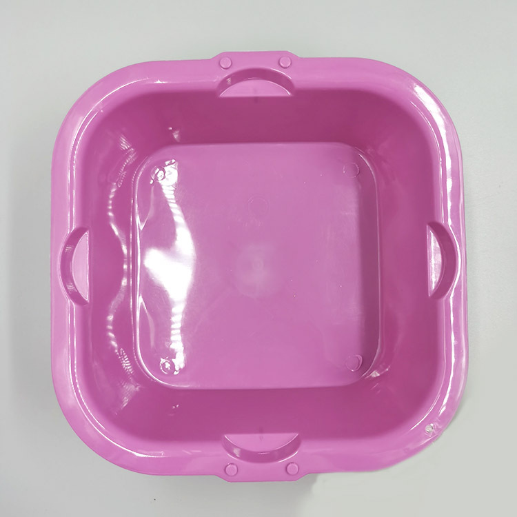 Creative Multi-Functional Double-Layer Drain Basket Household Kitchen Fruit and Vegetable Washing Basin Square Fruit Basket Plastic Vegetable Washing
